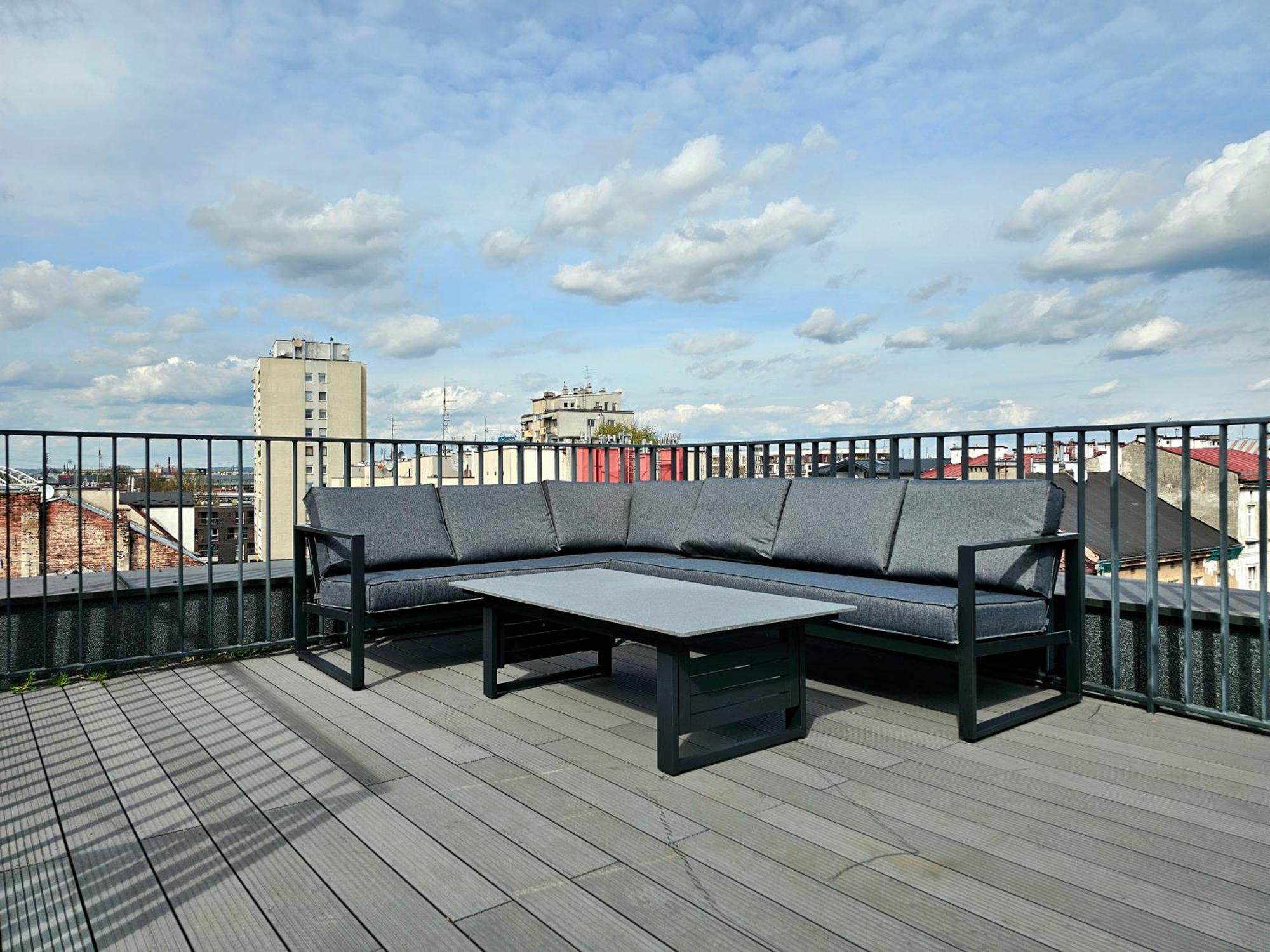 Rooftop Apartment With Terrace By T Krasków Εξωτερικό φωτογραφία